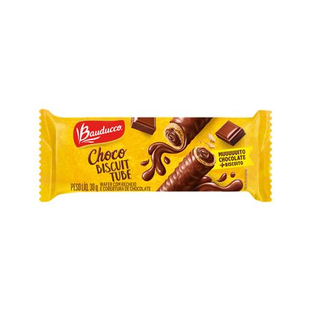 WAFER BAUDUCCO CHOCO BISCUIT TUBE