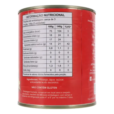 Pessego citral inteiro 400g 360-14