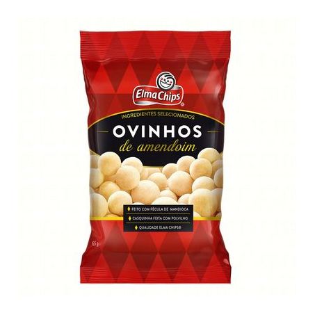 SALGADINHO ELMA CHIPS 65G OVINHO MANIX