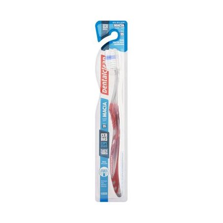 Escova Dental Dentalclean Ideal 35 Macia Embalagem 1 Un Grátis Protetor