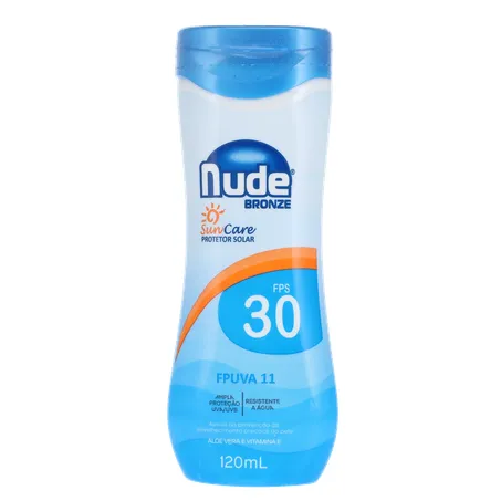 Protetor solar nude fps30 120ml