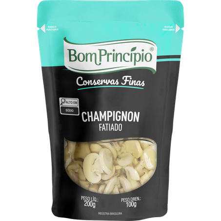 Champignon bom principio 100g fatiado sc