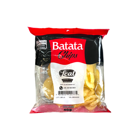 BATATA CHIPS LEAL 40G AMANTEIGADA