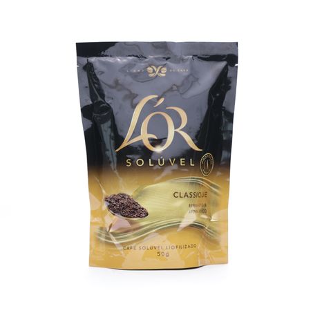 Café Solúvel Liofilizado L'or Classique Sachê 50gr