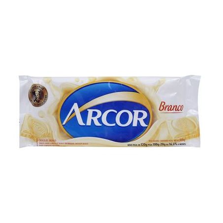 Choc.arcor 100gr branco
