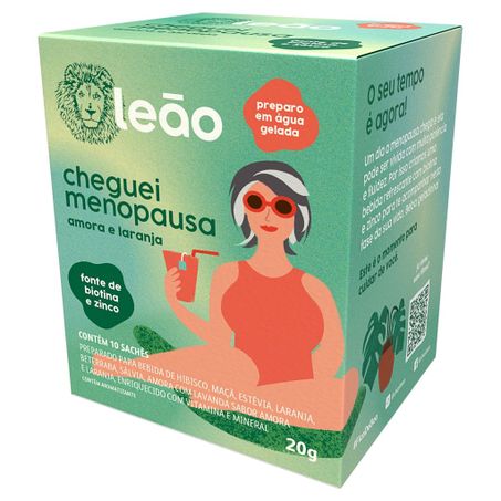 CHA FASES CHEQUEI MENOPAUSA LEAO 20 G             