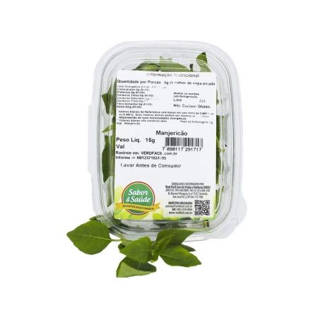 MANJERICAO ROXO SABOR E SAUDE 15G