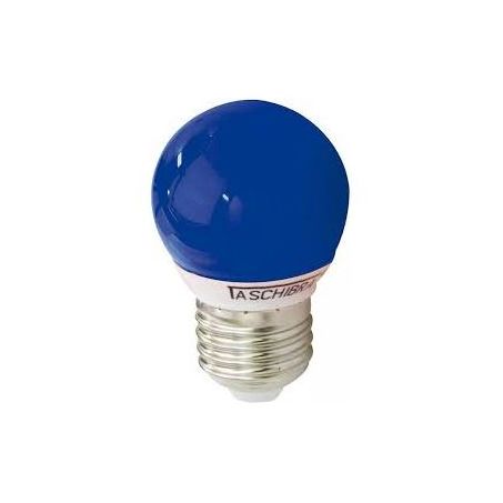 LAMP TASCHIBRA LED BOLINHA 1W 220V AZUL