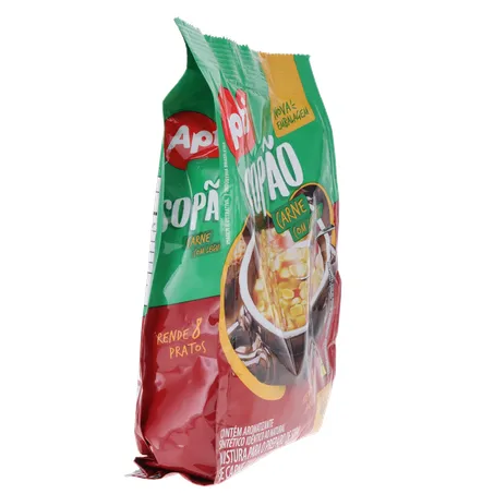 Sopão Carne com Macarrão e Legumes Apti 180g 360-29