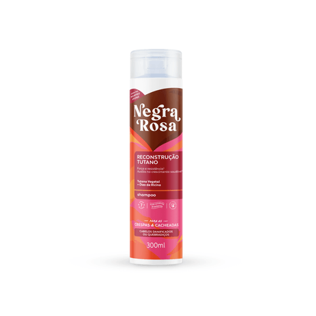 Shampoo Nega Rosa Reconstrucao 300ml