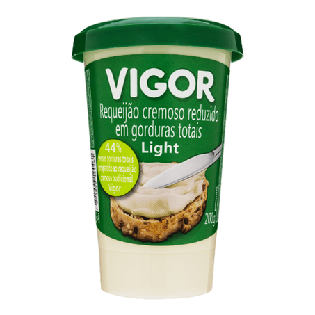 Requeijão vigor light 200g