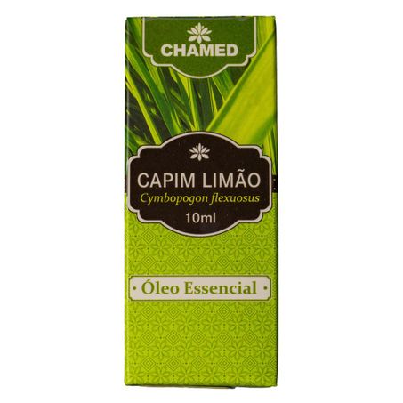 OLEO ESSENCIAL CAPIM LIMÃO 10ML CHAMED