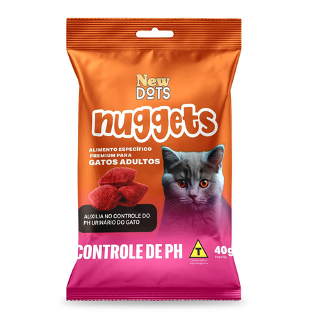 Nuggets para Gatos New Dots 40g - Controle PH