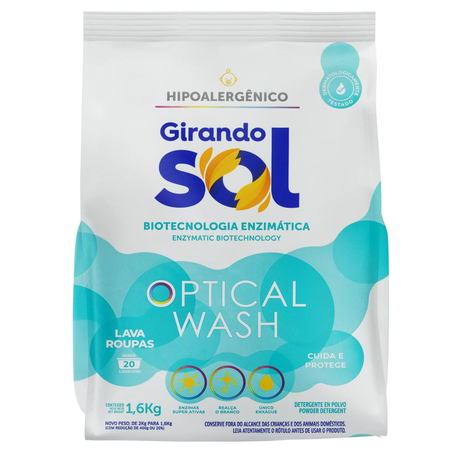 Sabão em Pó Girando Sol 1,6kg - Hipoalergênico