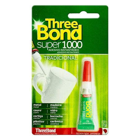 ADESIVO INSTANTÂNEO TRADICIONAL THREE BOND SUPER 1000