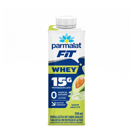 Bebida Láctea Proteica Parmalat 250ml - 15g de Proteína - Abacate