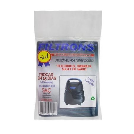 Filtro ar eletrolux filtrons com 3