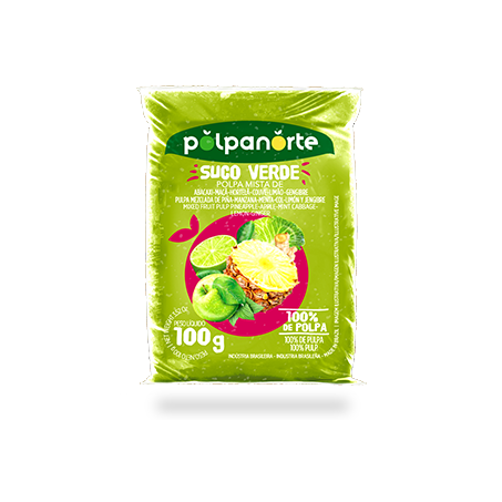 Polpa Fruta Polpa Norte 100g Suco Verde