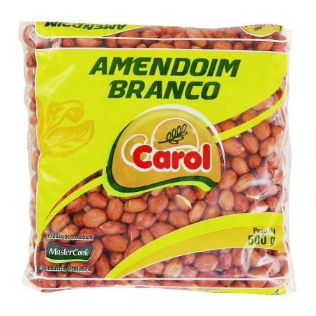 Amendoim branco carol 400g