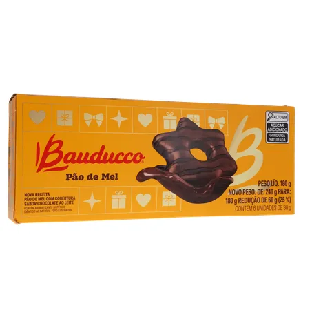 Pão De Mel Bauducco 180g 360-34