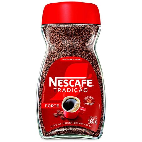 Café solúvel nescafé tradição forte promo vd 160g
