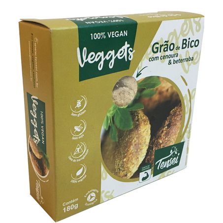 Nuggets tensei grao bico bet/cenoura 180