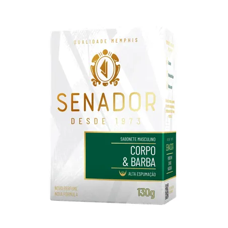 Sabonete Senador Em Barra Corpo Barba 130g 
 