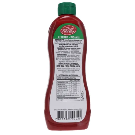 Ketchup dom fiorelo picante 400g 360-17