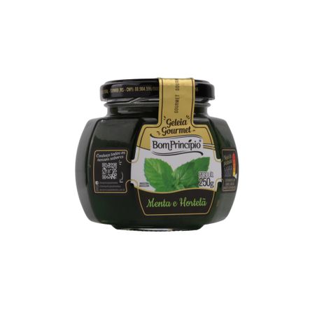 GELEIA BOM PRINCIPIO GOURMET MENTA E HORTELA 250G  360-57