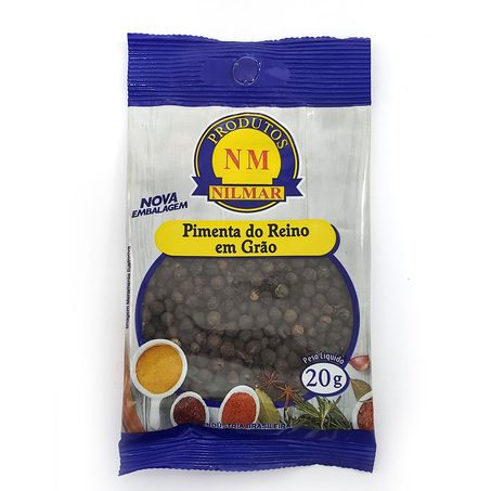 Pimenta em Grão Nilmar Pacote 20G
