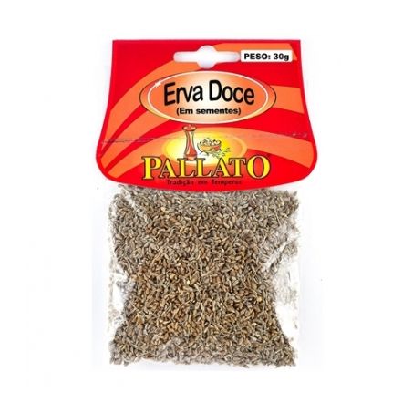 Tempero pallato 30g erva doce