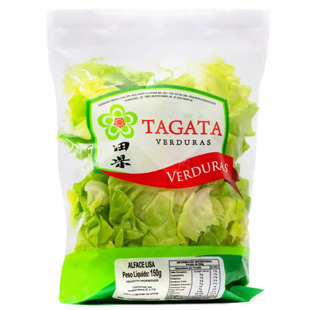 ALFACE LISA TAGATA HIGIENIZADA 150G