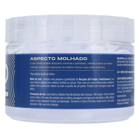 Emporio Pinheiro Ltda Gel Fixador Condicionante Bozzano Média