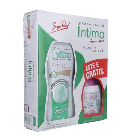 Sabonete intimo sergio paris s.brezz.kit 360-32