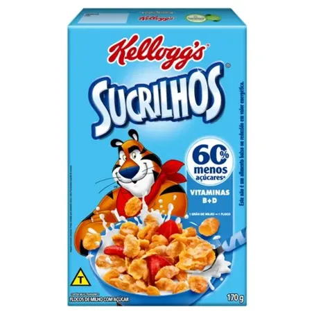 Cereal sucrilhos mat acuc kelloggs 170g
