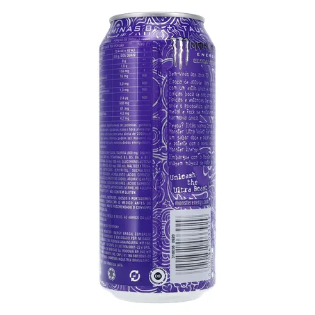 Energético Monster Ultra Violet Sem Açúcar 473Ml 360-18