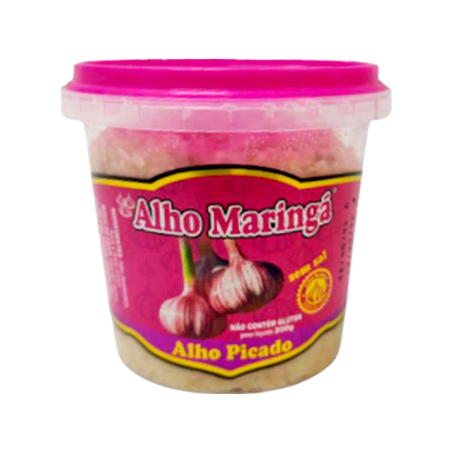 Alho Maringa 1kg Picado Sem Sal