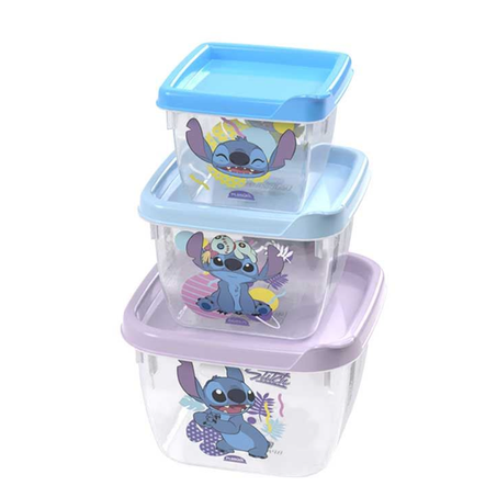 JOGO PLASUTIL POTE CONECT STITCH QD 3 PEÇA