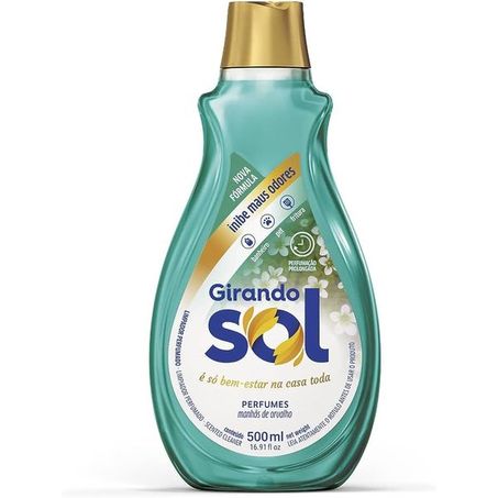 Limpador Perfumado Girando Sol Manhãs De Orvalho Frasco 500ml 
 
