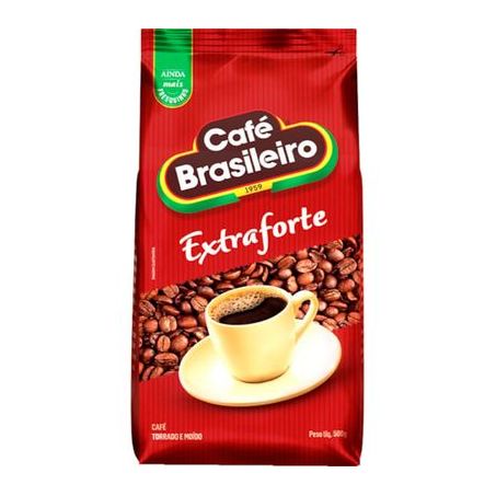 CAFE BRASILEIRO 500G EX.FORTE POUCH CX 10.0