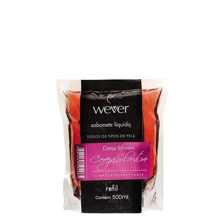 Sabonete Liq Wever Refil 400ml Cereja
