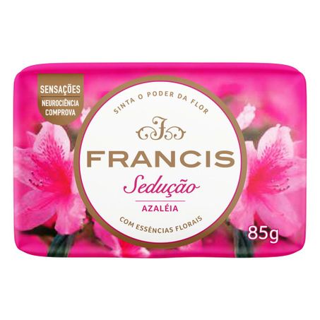 SABONETE FRANCIS GERBERA ROSA 85G