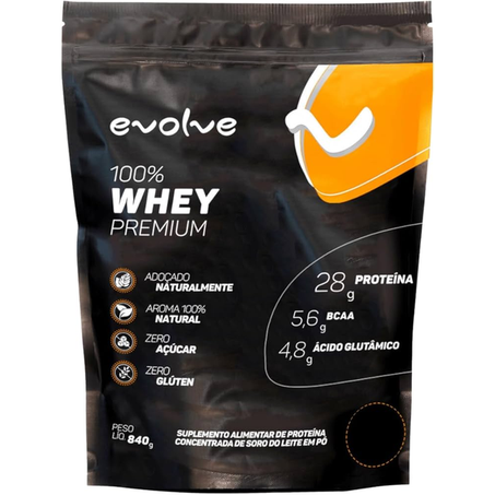 100% Whey Premium Baunilha Evolve 840g