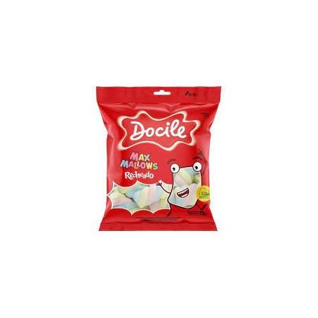 Marshmallows docile recheado baunilha e morango 135g