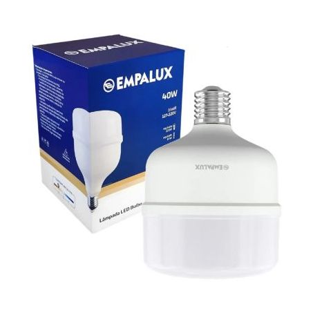 Lampada led bulbo 6500k 40w empalux