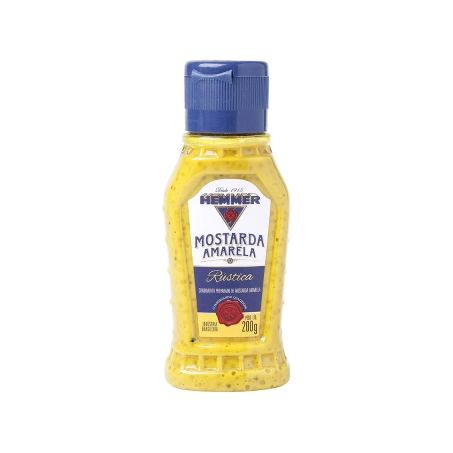 Mostarda hemmer amarela rustica 200g