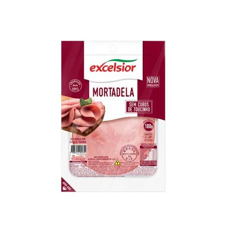 MORTADELA EXCELSIOR FATIADA S/T 400G