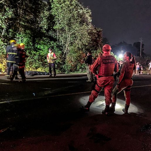 VÍDEO: colisão deixa uma pessoa morta na BR-282 em São Miguel do Oeste