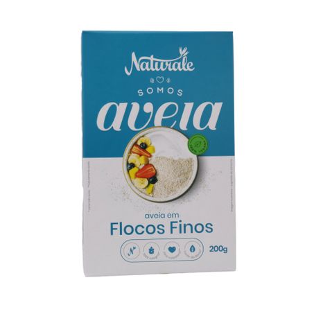 Aveia naturale flocos finos 170g 360-59