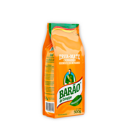 Erva mate barao pc 500g